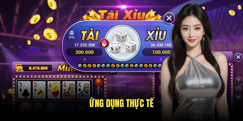 Chiến Thuật Tài Xỉu Kèo Nhà Cái - Bí Quyết Thắng Lớn 3 Ứng dụng thực tế