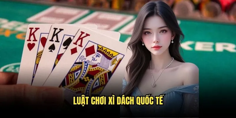Xì Dách Blackjack - Chiến Thắng Dễ Dàng Tại Kèo Nhà Cái 2 Luật Chơi Xì Dách Quốc Tế
