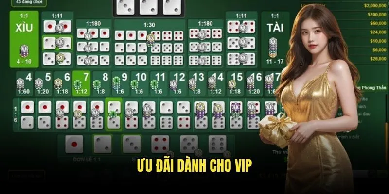 Tài Xỉu Sảnh Rồng - Trải Nghiệm VIP Đẳng Cấp 3 Ưu đãi dành cho VIP