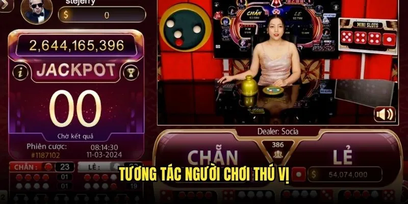 Tài Xỉu Livestream Kèo Nhà Cái - Trực Tiếp Mọi Ván Đấu 3 Tương tác người chơi thú vị